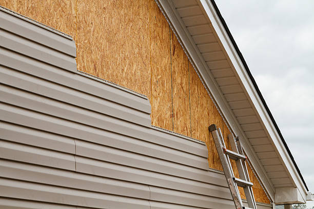 Professional Siding technician working in Lancaster, KY